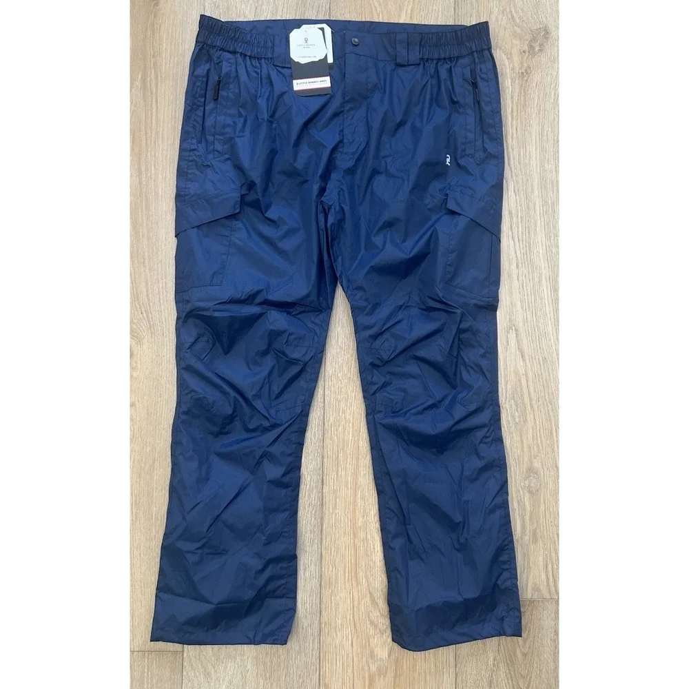 Little Donkey Andy‎ XXL Men's Quick-Dry UPF 50+ Hiking Cargo Pants Blue